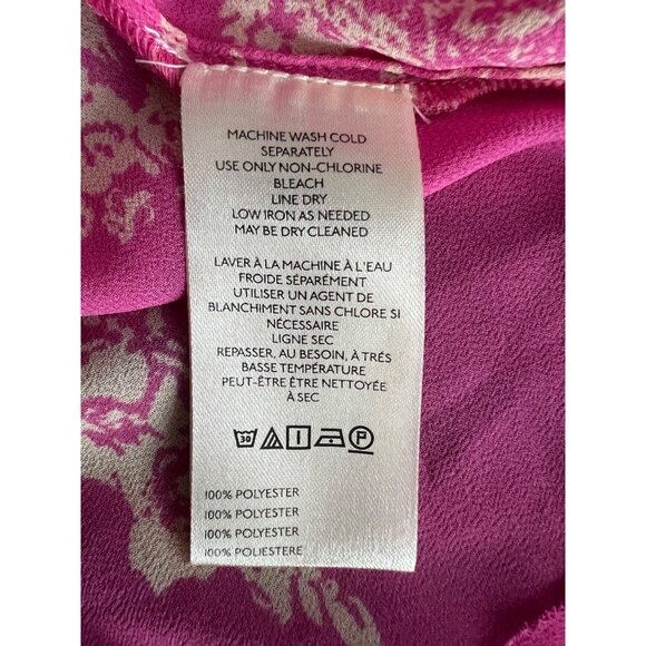 Free People Mazzi Pink Floral Mini Dress Cap Sleeves Keyhole Back Size XS - Picture 13 of 16